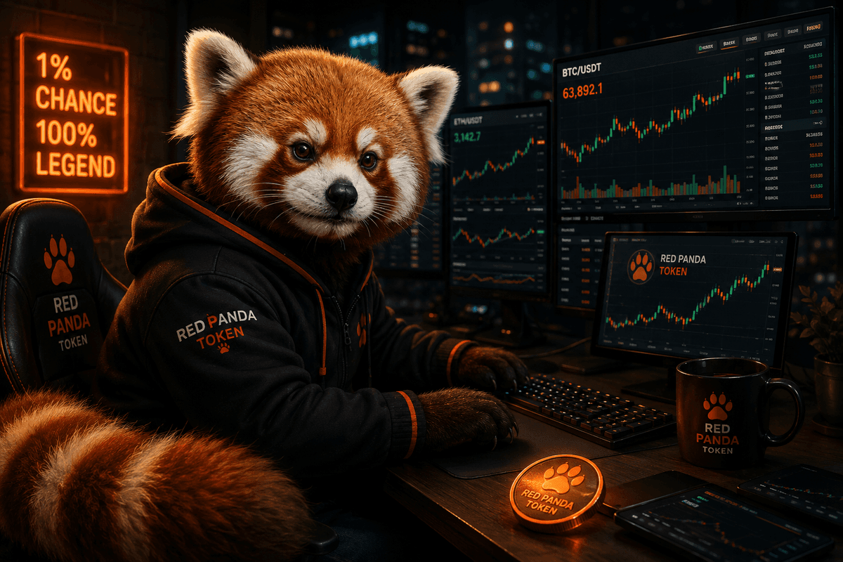 Red Panda Token character
